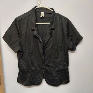 Doublju j short sleeve jacket blazer 3x business